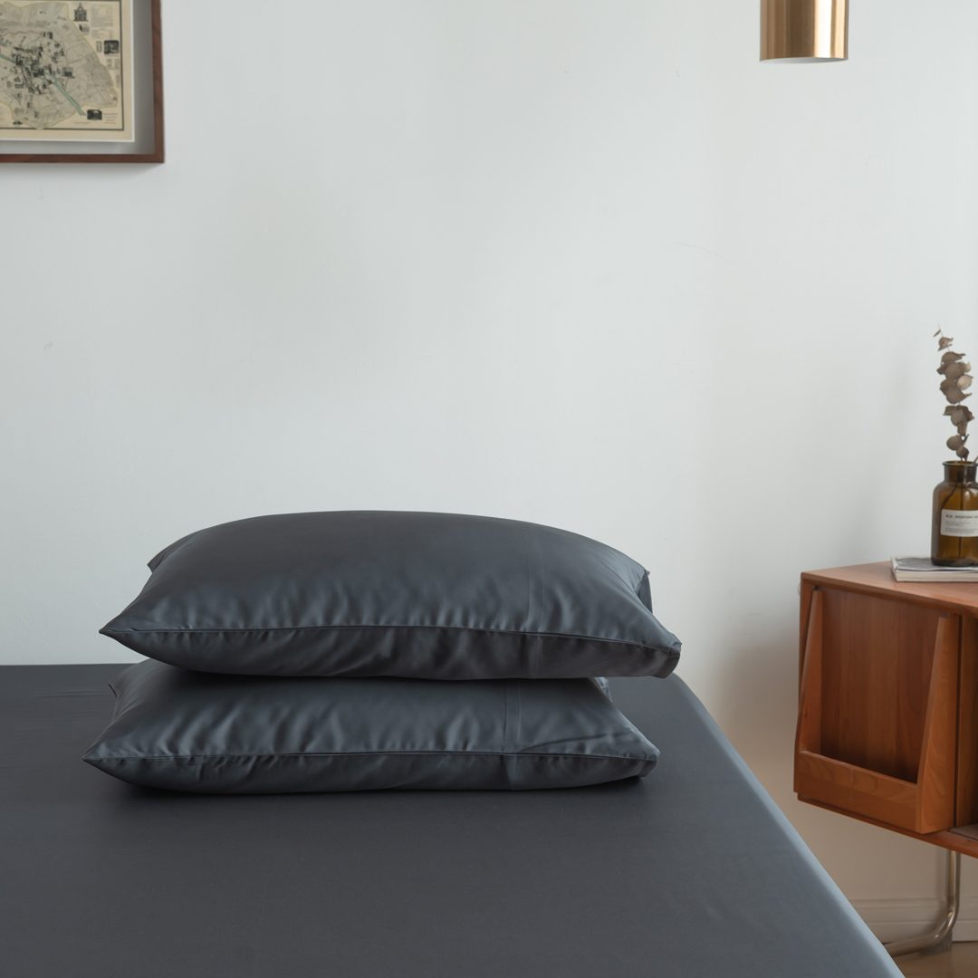 Bamboe kussenslopen gemaakt van 100% biologisch bamboe, verpakt per 2 stuks - Boomba Bamboo Premium - Zijdezacht - Hypoallergeen - Antibacterieel - (Sage Green, 50x75